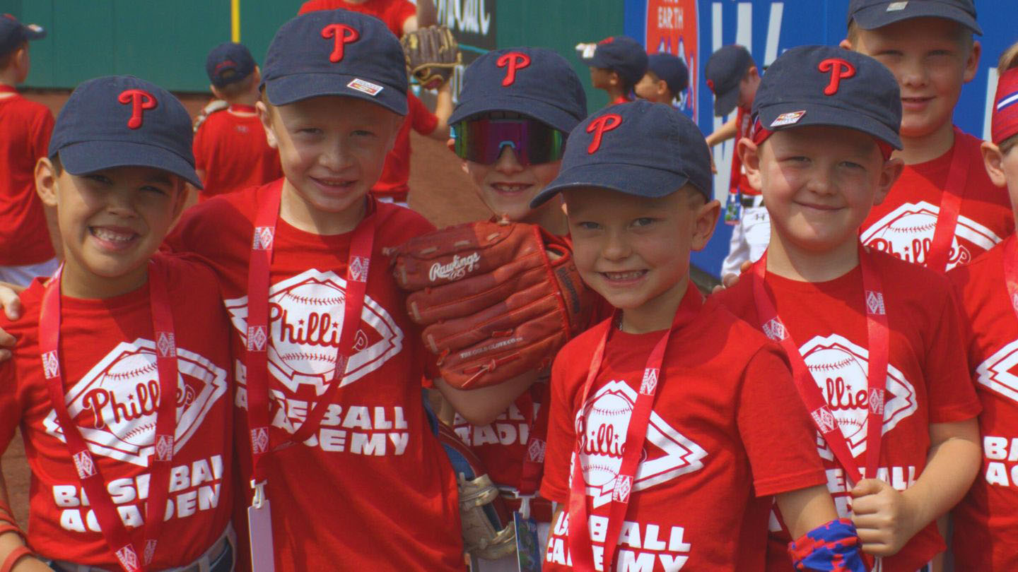 Campers day at Citizens Bank Park